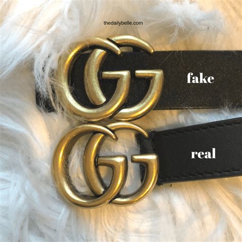 gucci belt fake or real